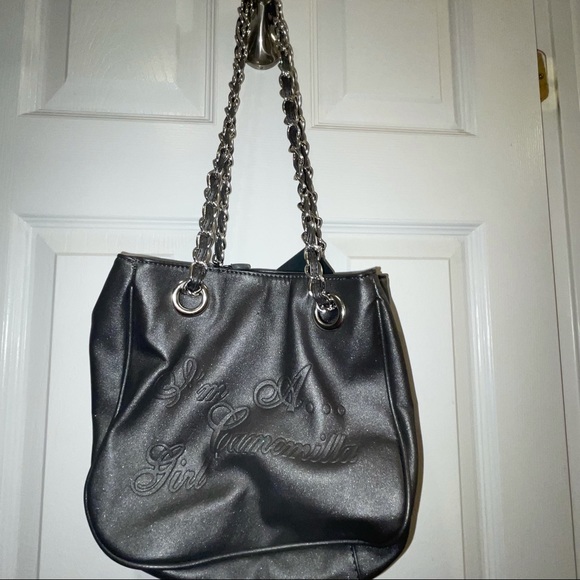 Grey Glittery Small Tote Bag Camomilla Italia - Picture 3 of 6